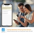 thumbnail image 4 of TopLLC Smart WiFi Door Sensor,Wireless Window Sensor Real-time Message Notification,Home Security Door Open Entry Sensor, 4 of 8
