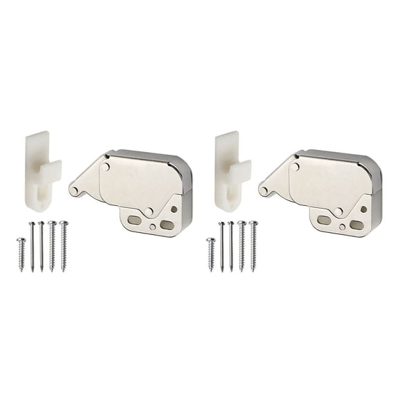 2PCS Latch Automatic Spring Lock For Cabinet Spring Bounce Door Deadbolt