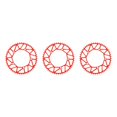 thumbnail image 1 of Ruiboury Lightweight And Easy To Install - Smooth Operation Chain Ring For Bicycles Bicycles Crank Bike Chain 52T red 3Set, 1 of 6