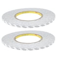 thumbnail image 4 of White Double Sided Tape,(2Pcs/Set) Strong Double Sided Double Sided Tape Double Sided Adhesive Tape Built for Precision, 4 of 14