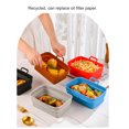 thumbnail image 1 of Fryer Tray Bake Plate Baking Supplies Heating-resistance Compact Smooth Surface Baking Supplies Size Smooth Surface Washable Multicolored Kitchen Gadget Black, 1 of 8