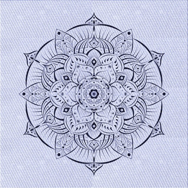 Ahgly Company Tapis d'Intérieur Lavable en Machine Carré Transitionnel Lavande Bleu, 6 Pieds Carré