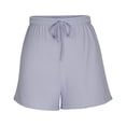 thumbnail image 3 of zanvin Shorts pour Femmes, Shorts de Course de Mise en Forme Amples Unis pour Femmes, Mode Décontractée Printemps et Été, 3 of 4