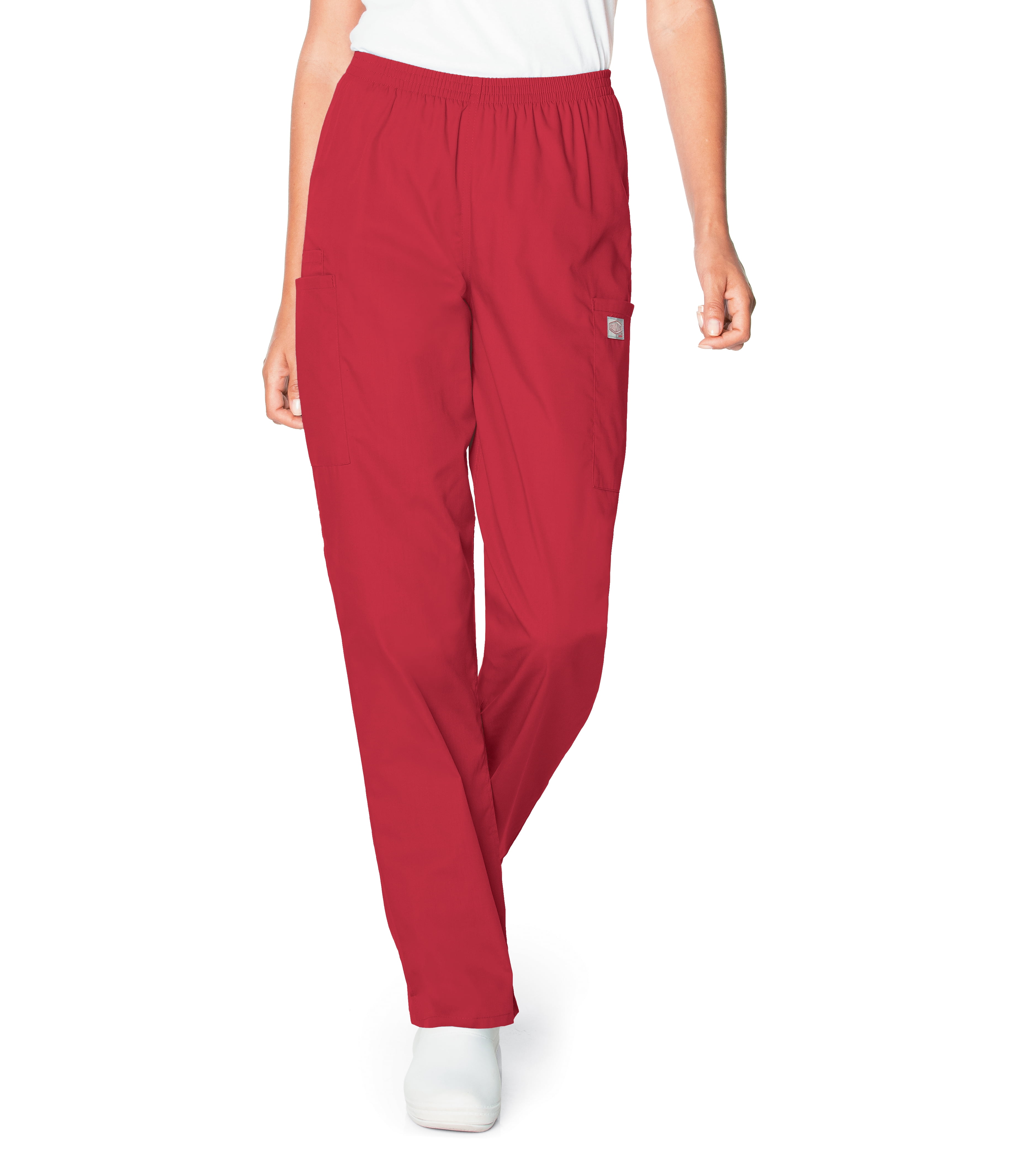 Landau Pantalon de Sarrau à 3 Poches pour Femmes Scrub Zone, Coupe Classique Décontractée, Jambe Droite