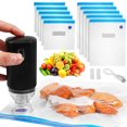 thumbnail image 1 of EIGTHTAILVacuum Sealer Machine  1 Set Rechargeable Food Saver Vacuum Sealer Machine  Portable Handheld Food Sealer, 1 of 10