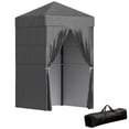 thumbnail image 1 of Outsunny 4x4 ft Compact Pop Up Canopy Tent, UPF50+ Portable Privacy Canopy, 1 of 10