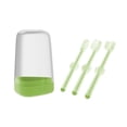 thumbnail image 1 of Baby Toothbrush Set, Infant Teething Toothbrush, Silicone Tongue Cleaner, U Shape Toothbrush, Baby Oral Care Kit with Storage Case, 1 of 6