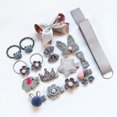 thumbnail image 4 of 18PCS Kids Hair Accessories Kit Assorted Hair Barrettes Hair Ties with Ribbon, 4 of 7