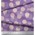 thumbnail image 3 of Soimoi Poly Georgette Fabric Dot,Bird & Fish Kids Print Fabric by The Yard 42 Inch Wide, 3 of 3
