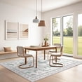 thumbnail image 2 of GlowSol 8x10 Charming Botanical Butterfly & Insect Washable Area Rug, Non-Slip Low-Pile Stain Resistant Floor Carpet for Living Room Bedroom Nursery Home Decor, Beige, 2 of 9