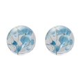thumbnail image 2 of Baohd Exquisite Flower Crystal Ball Adding Elegance To Space Easily Portable Hydrangea blue 8cm 2Set, 2 of 6