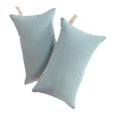 thumbnail image 2 of Mashaouyo Clearance 2 Pack Microfiber Soft Tiny Pillows Machine Washable Travel Pillows 11 X 7 Red, 2 of 4