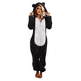thumbnail image 2 of Mikilon Combinaison Pyjama à Capuche à Manches Longues pour Femmes, Décontractée, Chaude pour l'Hiver, Tenue de Nuit, 2 of 6