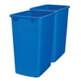 thumbnail image 1 of Rev-A-Shelf 35 qt. Replacement Waste Container for Rev-A-Shelf Pullouts, Blue, 2-pack, 1 of 10