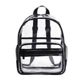 thumbnail image 1 of EGNMCR Travel Bag PVC Large Capacity Transparent Backpack School Bag Beach Bag Bag A backpack, 1 of 1