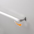 thumbnail image 3 of Eclipse Fast Fit Easy Install Complete Blackout Superior Hold Premium Curtain Rod, 28-48”, White, 3 of 7