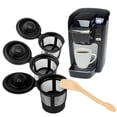 thumbnail image 2 of Lot de 6 Dosettes de Filtre à Café Réutilisables Keurig Single My K-Cup Solo en Maille Inoxydable pour Modèles Keurig 2.0 et 1.0, 2 of 6
