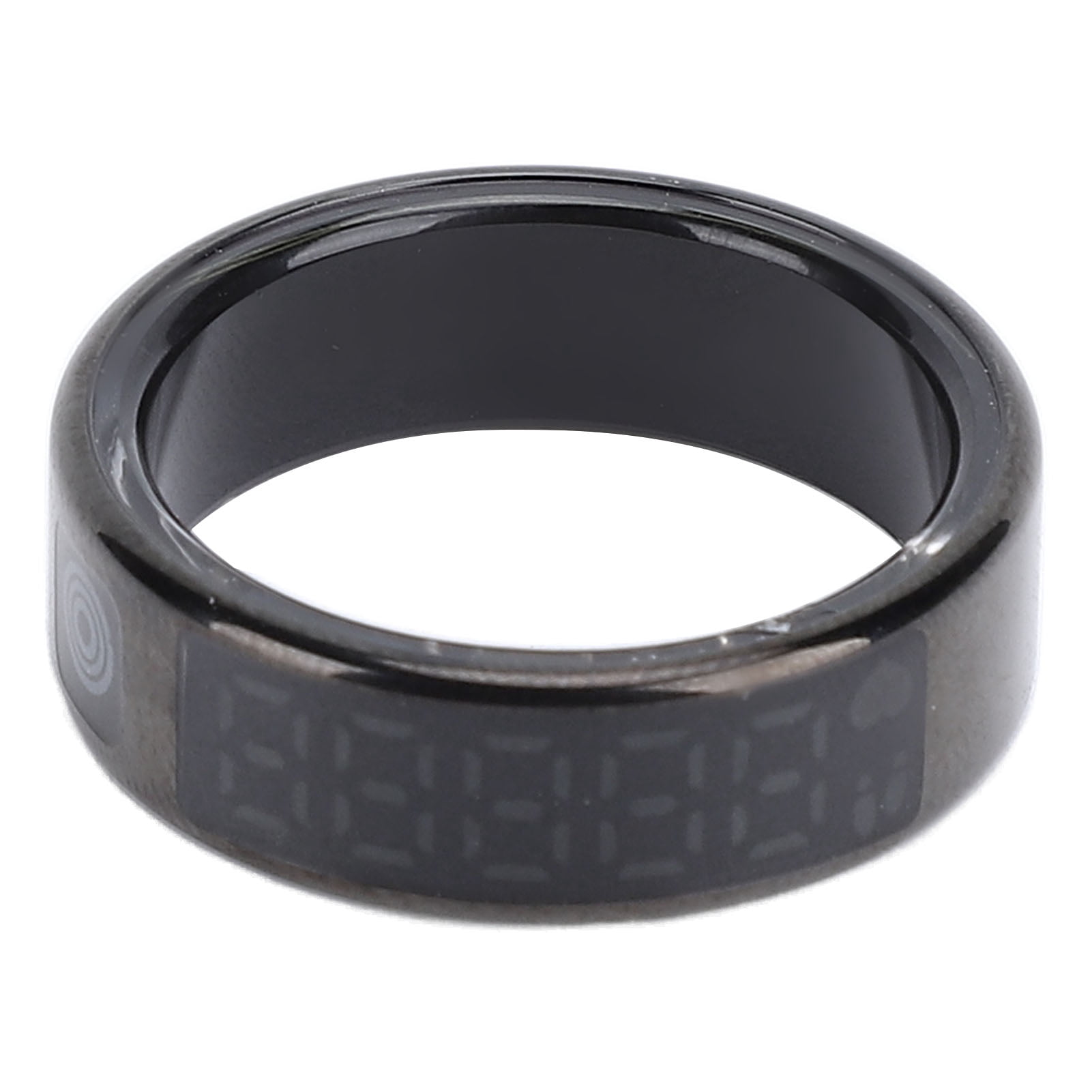 Bague Intelligente Intelligente avec Écran, Divers Modes Sportifs, Étanche IP68, Bague de Suivi de Condition Physique Intelligente en Acier Inoxydable