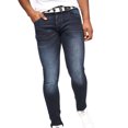 thumbnail image 1 of Crosshatch Jeans Coupe Ajustée Barbeck pour Hommes, 1 of 5