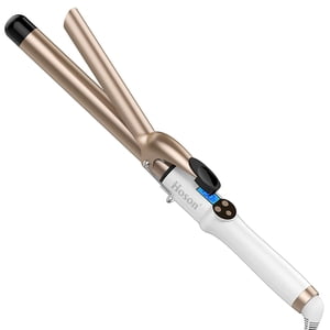 3/4 pouces Curling Iron Professionnel, Tourmaline en céramique Curl Wand Barrel, Hair Curler Fer avec 9 Réglage de la chaleur(225°F à 450°F pour tous les types de cheveux, Gants inclus)