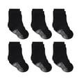 thumbnail image 1 of Splozh Kids Socks Cotton 6PC Children Socks Comfortable Soft Fashion Solid Color Children Floor Socks Yellow,5-7 Years, 1 of 3