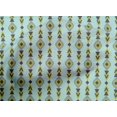 thumbnail image 4 of oneOone Cotton Poplin Fabric Diamond & Triangle Geometric Printed Fabric 1 Yard 56 Inch Wide, 4 of 4