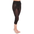 thumbnail image 1 of Doublure de Pantalon Capri Shapette pour Femmes Rago 6269 avec Bandes de Contour (Noir 4X), 1 of 4