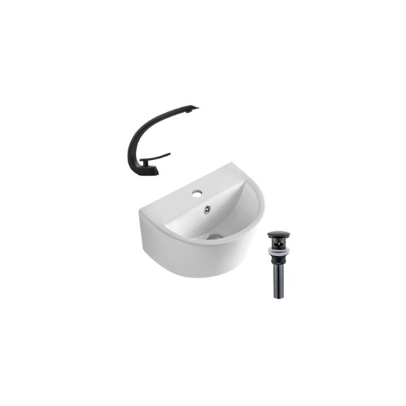 DROP Bath and Kitchen DR091298 Bathroom Vessel Sink Set