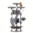 thumbnail image 2 of Large Cat Trees, Big Cat Tower For Indoor Cats, Tall Cat Tree With 3 Cushioned, 2 of 5