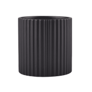 YOPTOP Ceramic Planter Elegant Textured Ceramic Pots for Plants Natural Clay Composition Planters for Indoor Plants Orange,black