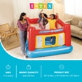 thumbnail image 2 of Intex Trampoline Gonflable Jump-O-Lene Maison de Rebond avec Porte à Travers le Rampement et Filet, 2 of 12
