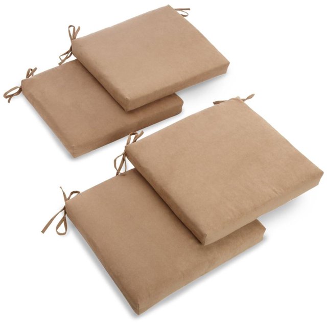 Coussin de Chaise en Polyester de 20 Po sur 19 Po (Ensemble de Quatre)
