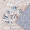 thumbnail image 5 of RUGKING Runner Rug 2x5 Vintage Pink Area Rug for Kitchen Entry Living Room Bedroom Bathroom Thin Carpet Foldable Non-Slip Floral Print Small Indoor Rug, 5 of 5