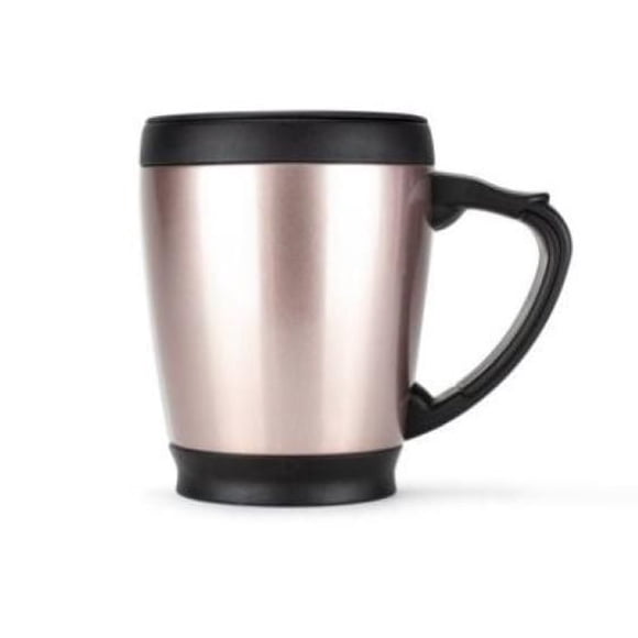 Mainstays PL 16OZ Desk Mug, Rose Gold