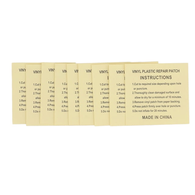 Patch Jouet Gonflable, Facile à Utiliser Auto-Adhésif Résistant à l'Eau pour Réparation de Matelas Pneumatique pour Anneau de Natation