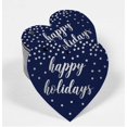 thumbnail image 2 of Inkdotpot Happy Holiday Bottle Tag Real Silver Foil Favor Hang Tag 100 Pack, 2 of 6