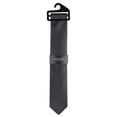 thumbnail image 4 of Cravate classique tissée solide pour hommes Tailored Flex de Haggar, 4 of 4