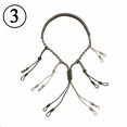 thumbnail image 5 of 1Pc Duck Call Lanyard Cord Hunter Game Call Lanyard Decoy Rope with 12 Adjustable Loops Wild Bird Whistle B, 5 of 5