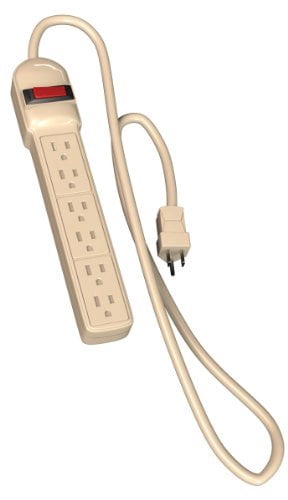 Barre d'alimentation TG PowerMax de Stanley à 6 prises avec rallonge de 15 pi