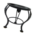 thumbnail image 4 of Indoor Outdoor Table Mini Plant Stand Rack Flower Pot iron holder deskktop Candle Holder Shelf Desktop Decoration, Black, 4 of 7