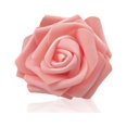 thumbnail image 1 of transemion Pack of 50 Artificial Bionic Flowers PE Foam Simulation Roses Fake Flower Decorations Wedding Party Engagement Presents Orange, 1 of 9