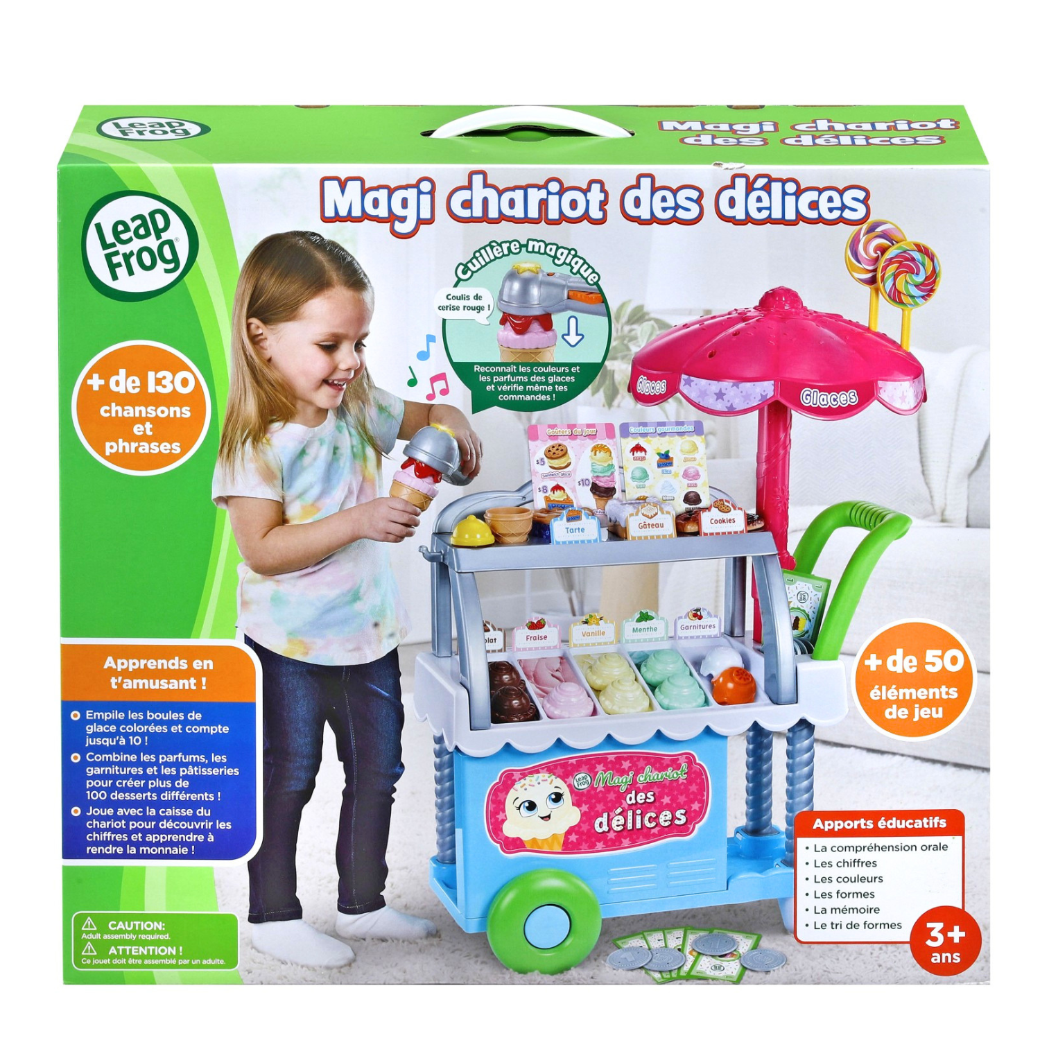 LeapFrog Magi chariot des délices pour les enfants - Version Française, 3+ Ans