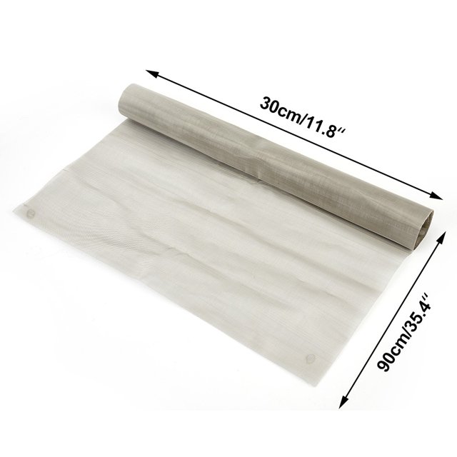 100 Grid Mesh Stainless Steel Woven Wire Cloth Screen Filter Sheet 12'' x 35"