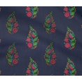thumbnail image 4 of oneOone Coton Flex Tissu Feuilles & Imprimé Floral par la Cour 40 Pouces de Large, 4 of 4