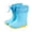 Blue, variant on Fall/Winter Clothes, HVOBTTY Toddler's Waterproof Boots, Children's Rain Shoes Boys and Girls Feet Rain Boots Children Outdoor Home Rubber Shoes Rain Shoes Yellow, 24