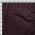 thumbnail image 4 of oneOone Rayon Dark Magenta Fabric Tropical Craft Projects Decor Fabric Printed By The Yard 56 Inch Wide, 4 of 5