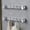 Clear, variant on Adhesive Hooks for Bathroom Toilet Kitchen Storage - Strong Non-Falling No-Drill Wall Hooks, Heavy Duty Plastic Self-Adhesive Hooks for Towel, Robe, Bag, Hat Organization