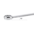 thumbnail image 4 of Unique Bargains Metric 22mm 12-Point Box Open End Combination Wrench Chrome Finish, Cr-V, 4 of 5