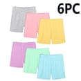 thumbnail image 1 of Cowsor Boy's Girls' Solid Bike Shorts 6PC, 1 of 3