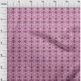 thumbnail image 3 of oneOone Polyester Spandex Pink Fabric Asian Kilim Craft Projects Decor Fabric Printed By The Yard 56 Inch Wide, 3 of 5
